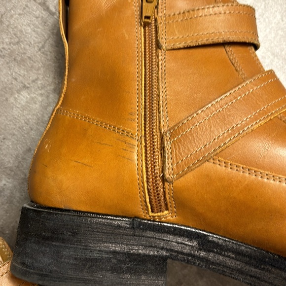 Free People Isla Moto Boots Camel - Picture 7 of 12